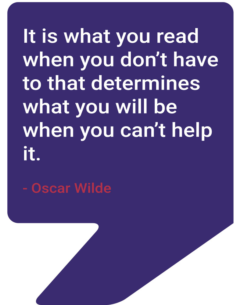 Oscar Wilde on the importance of reading blog articles by Talked About Marketing