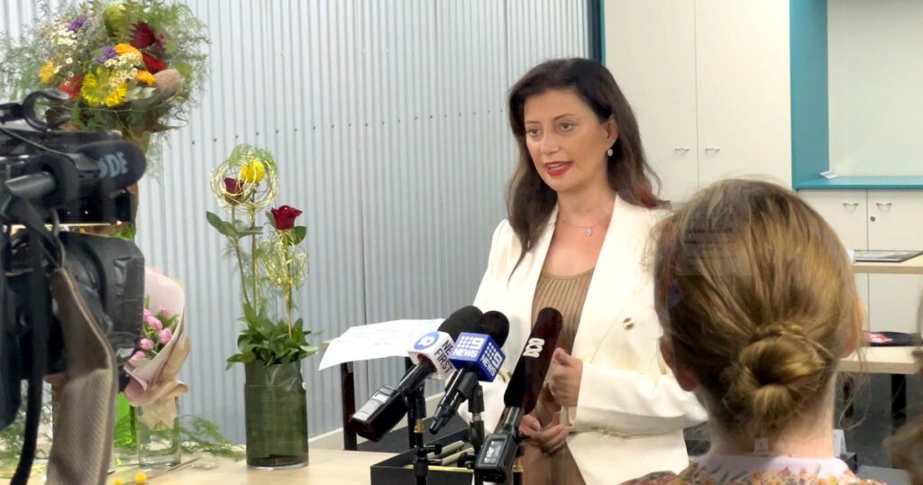 Every Little Decision And Action You Take Can Have Profound Consequences. SA Small Business Minister, Andrea Michaels at the Adelaide Business Hub re the Women In Business Program
