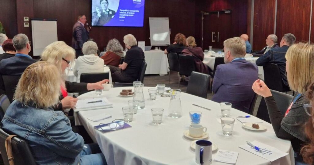 Steve Davis at the SACBA Conference 2026