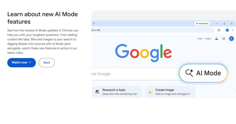 Screenshot of latest Chrome intro screen to illustrate post, Nobody Leaves The Table Until They've Consumed All The AI: A Reflection On The Big Tech Push